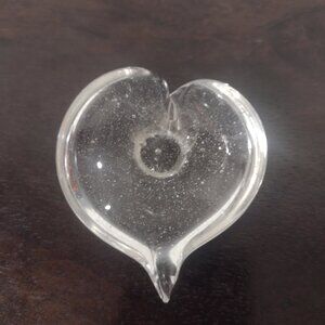 Handblown Glass Heart